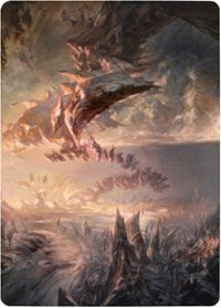 Needleverge Pathway Art Card [Zendikar Rising Art Series] | Exor Games Truro