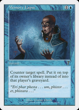 Memory Lapse [Seventh Edition] | Exor Games Truro