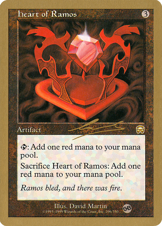 Heart of Ramos (Nicolas Labarre) (SB) [World Championship Decks 2000] | Exor Games Truro