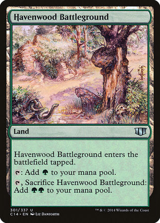 Havenwood Battleground [Commander 2014] | Exor Games Truro