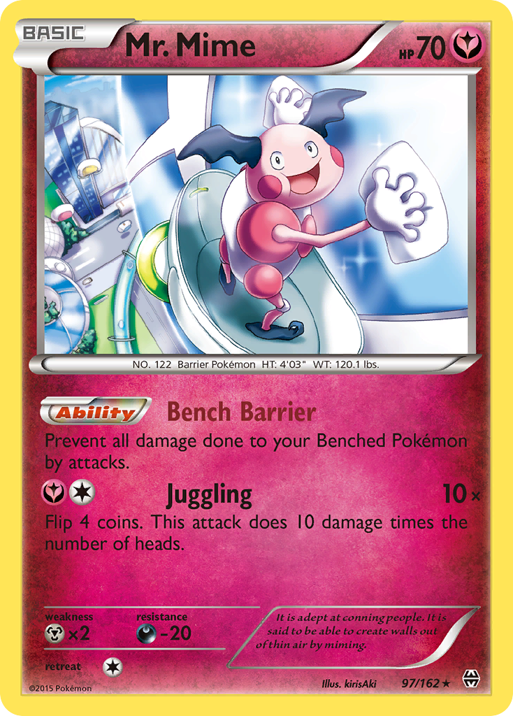 Mr. Mime (97/162) [XY: BREAKthrough] | Exor Games Truro