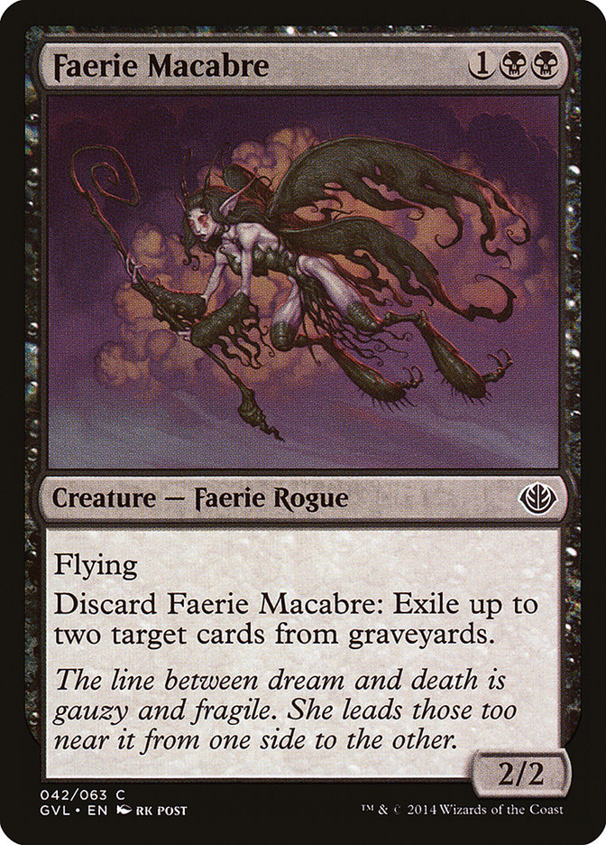 Faerie Macabre (Garruk vs. Liliana) [Duel Decks Anthology] | Exor Games Truro