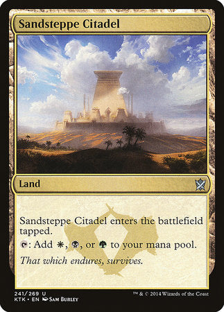 Sandsteppe Citadel [Khans of Tarkir] | Exor Games Truro