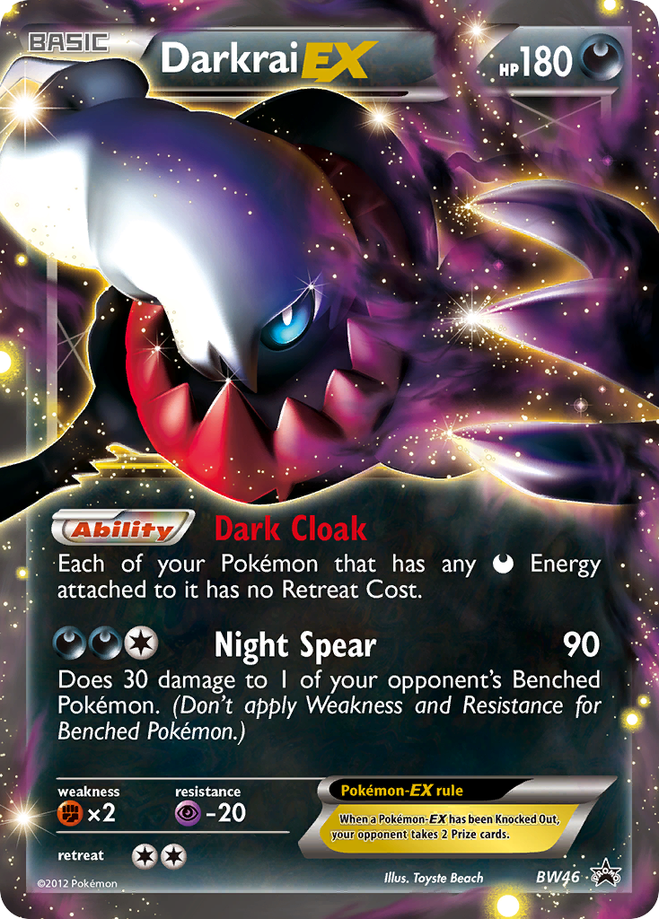 Darkrai EX (BW46) [Black & White: Black Star Promos] | Exor Games Truro