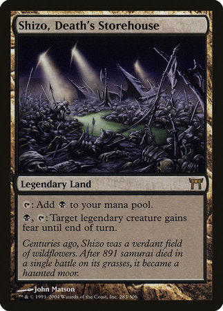 Shizo, Death's Storehouse [Champions of Kamigawa] | Exor Games Truro