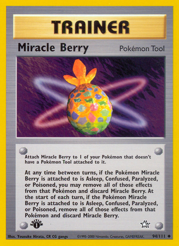 Miracle Berry (94/111) [Neo Genesis 1st Edition] | Exor Games Truro