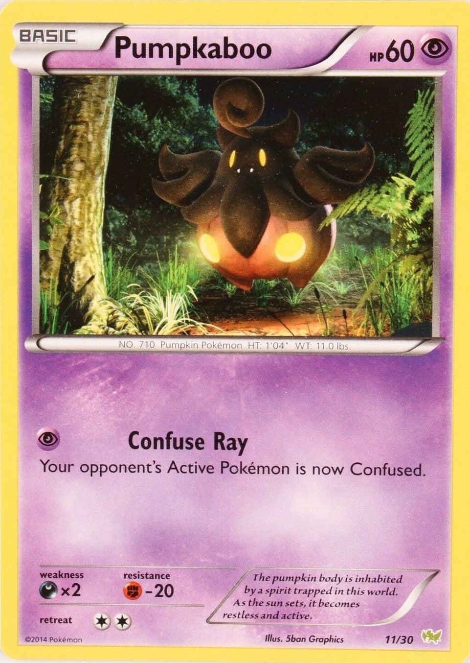 Pumpkaboo (11/30) [XY: Trainer Kit - Noivern] | Exor Games Truro