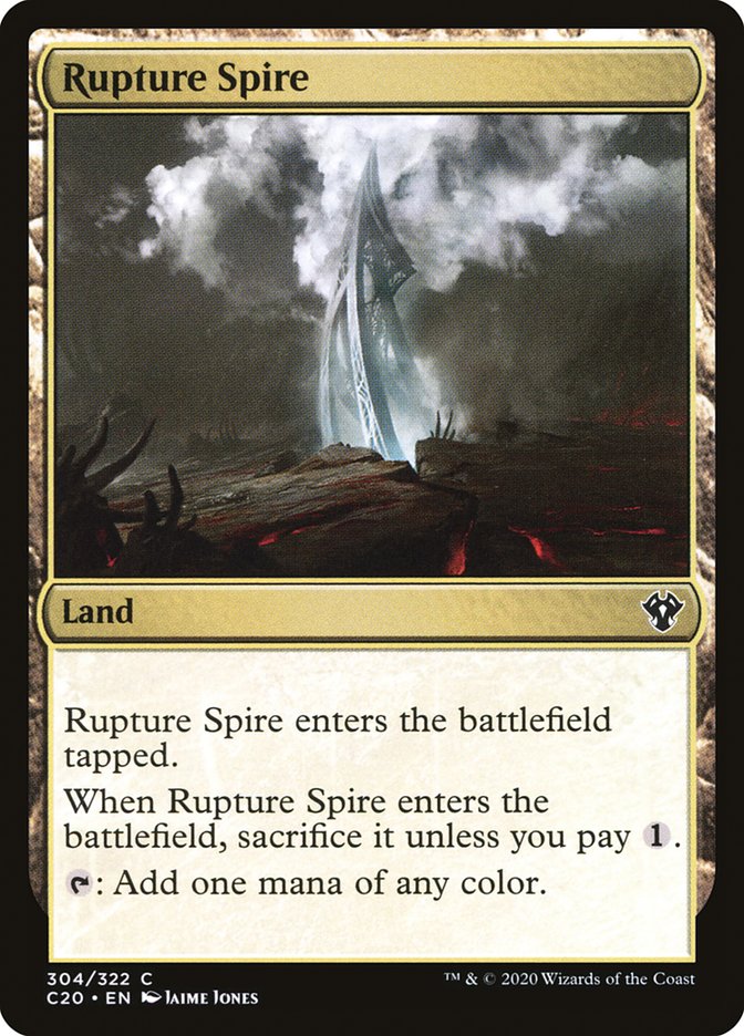 Rupture Spire [Commander 2020] | Exor Games Truro