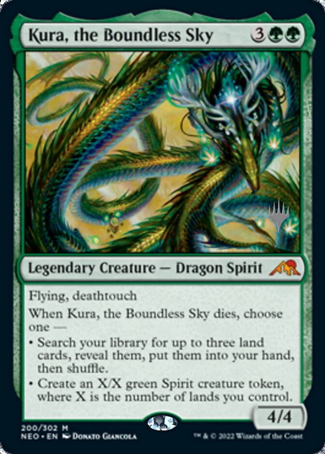 Kura, the Boundless Sky (Promo Pack) [Kamigawa: Neon Dynasty Promos] | Exor Games Truro