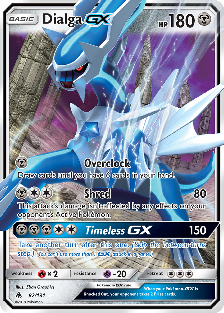 Dialga GX (82/131) [Sun & Moon: Forbidden Light] | Exor Games Truro