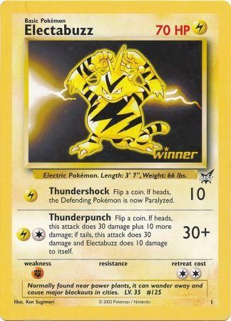 Electabuzz (1) (Jumbo Card) [Best of Promos] | Exor Games Truro