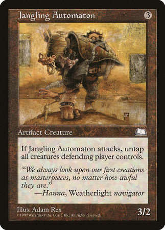 Jangling Automaton [Weatherlight] | Exor Games Truro
