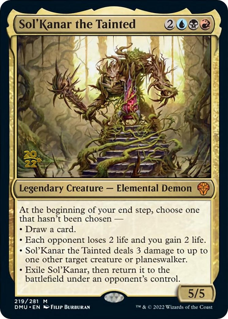 Sol'Kanar the Tainted [Dominaria United Prerelease Promos] | Exor Games Truro