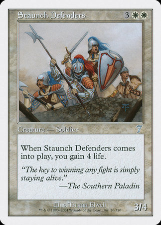 Staunch Defenders [Seventh Edition] | Exor Games Truro