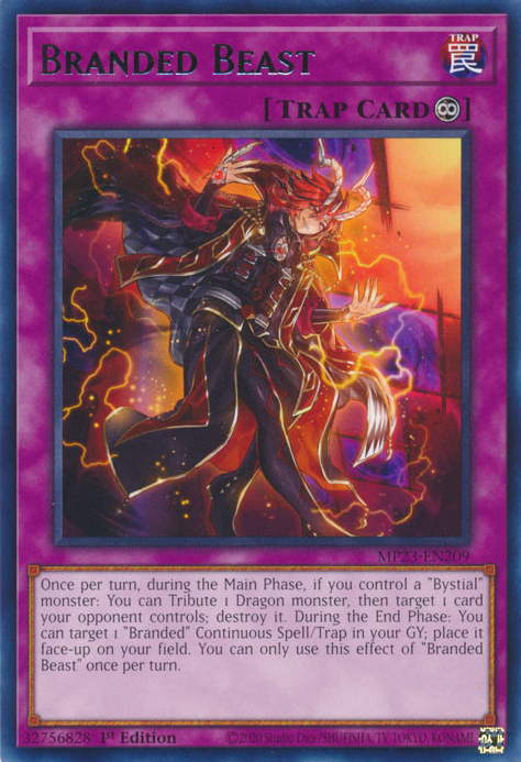 Branded Beast [MP23-EN209] Rare | Exor Games Truro