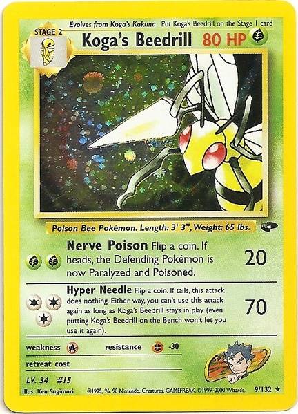 Koga's Beedrill (9/132) [Gym Challenge Unlimited] | Exor Games Truro