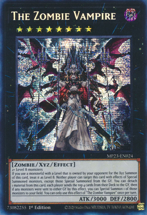 The Zombie Vampire [MP23-EN024] Prismatic Secret Rare | Exor Games Truro