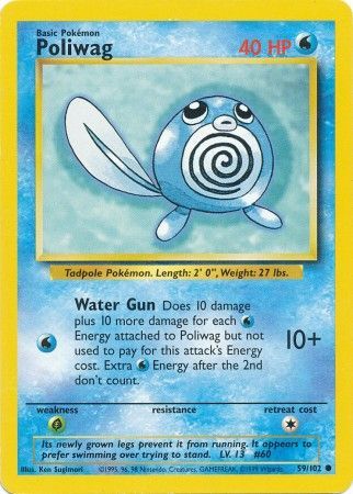 Poliwag (59/102) [Base Set Unlimited] | Exor Games Truro