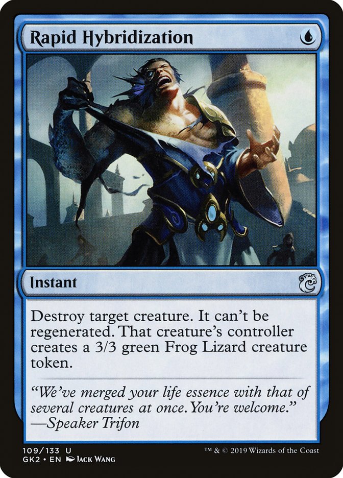 Rapid Hybridization [Ravnica Allegiance Guild Kit] | Exor Games Truro