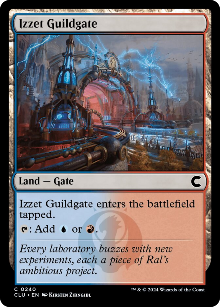 Izzet Guildgate [Ravnica: Clue Edition] | Exor Games Truro