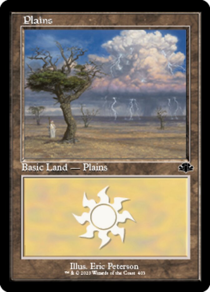 Plains (403) (Retro) [Dominaria Remastered] | Exor Games Truro