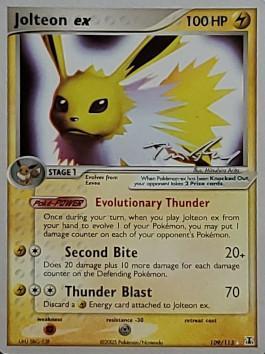 Jolteon ex (109/113) (Legendary Ascent - Tom Roos) [World Championships 2007] | Exor Games Truro