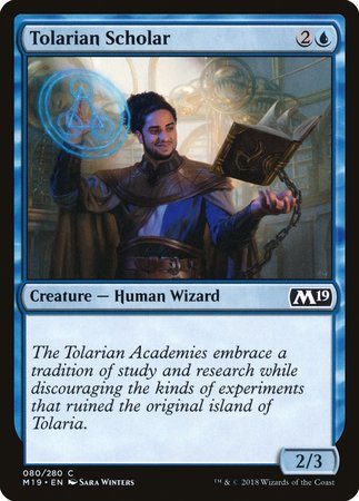 Tolarian Scholar [Core Set 2019] | Exor Games Truro