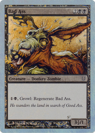Bad Ass (Alternate Foil) [Unhinged] | Exor Games Truro