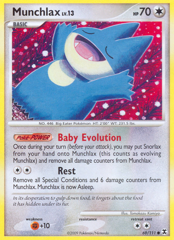 Munchlax (69/111) [Platinum: Rising Rivals] | Exor Games Truro