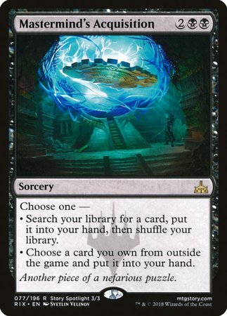 Mastermind's Acquisition [Rivals of Ixalan] | Exor Games Truro