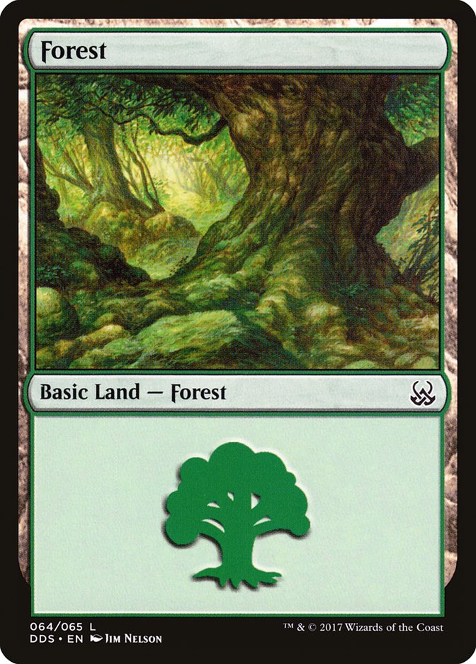 Forest (64) [Duel Decks: Mind vs. Might] | Exor Games Truro