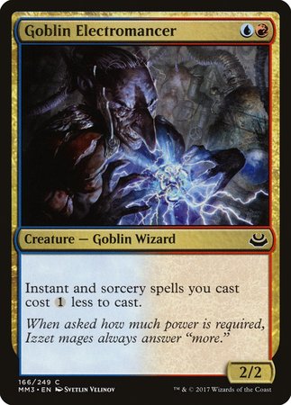 Goblin Electromancer [Modern Masters 2017] | Exor Games Truro