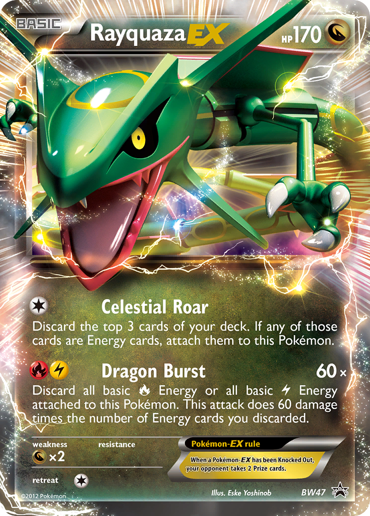 Rayquaza EX (BW47) [Black & White: Black Star Promos] | Exor Games Truro