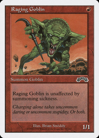 Raging Goblin [Anthologies] | Exor Games Truro