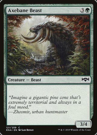 Axebane Beast [Ravnica Allegiance] | Exor Games Truro