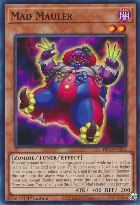 Mad Mauler [DIFO-EN013] Common | Exor Games Truro