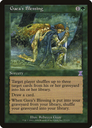 Gaea's Blessing [Time Spiral Timeshifted] | Exor Games Truro