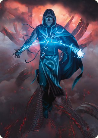 Jace, the Perfected Mind Art Card [Phyrexia: All Will Be One Art Series] | Exor Games Truro