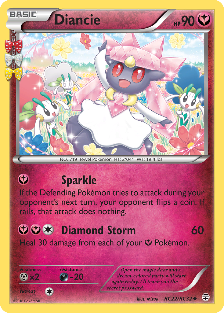 Diancie (RC22/RC32) [XY: Generations] | Exor Games Truro