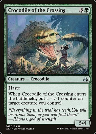 Crocodile of the Crossing [Amonkhet] | Exor Games Truro