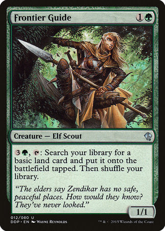 Frontier Guide [Duel Decks: Zendikar vs. Eldrazi] | Exor Games Truro