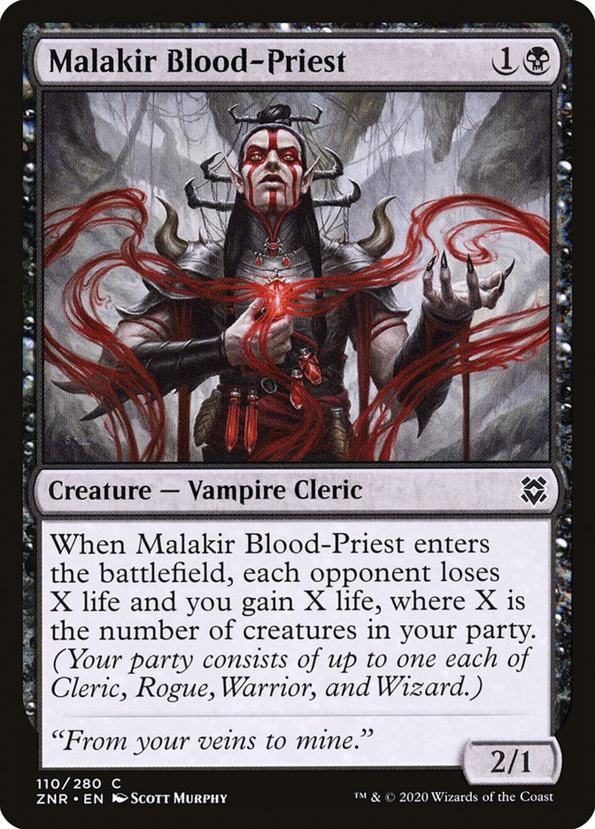 Malakir Blood-Priest [Zendikar Rising] | Exor Games Truro