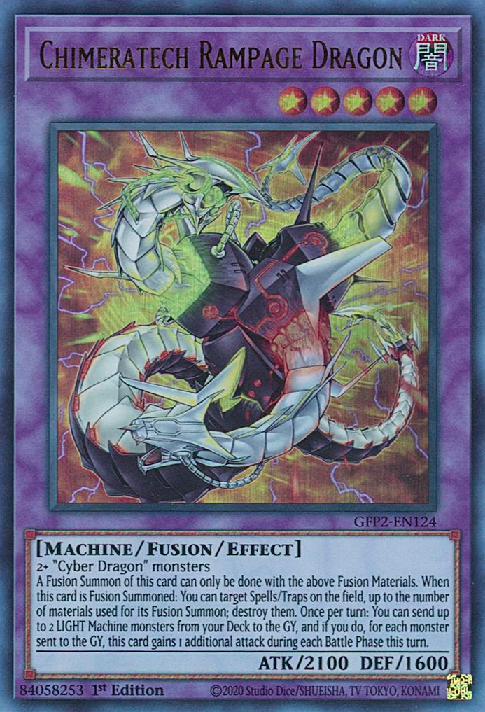 Chimeratech Rampage Dragon [GFP2-EN124] Ultra Rare | Exor Games Truro