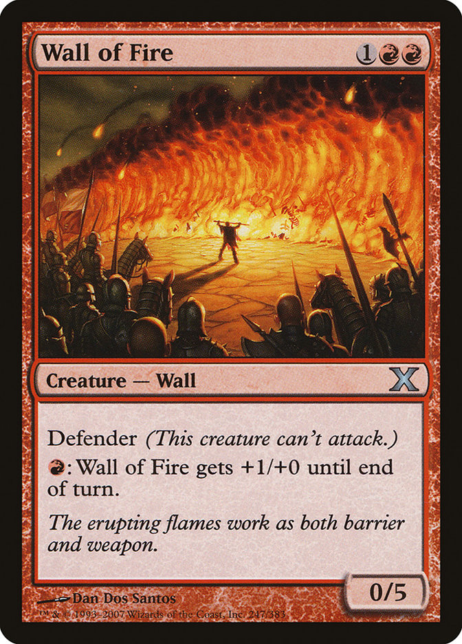 Wall of Fire [Tenth Edition] | Exor Games Truro