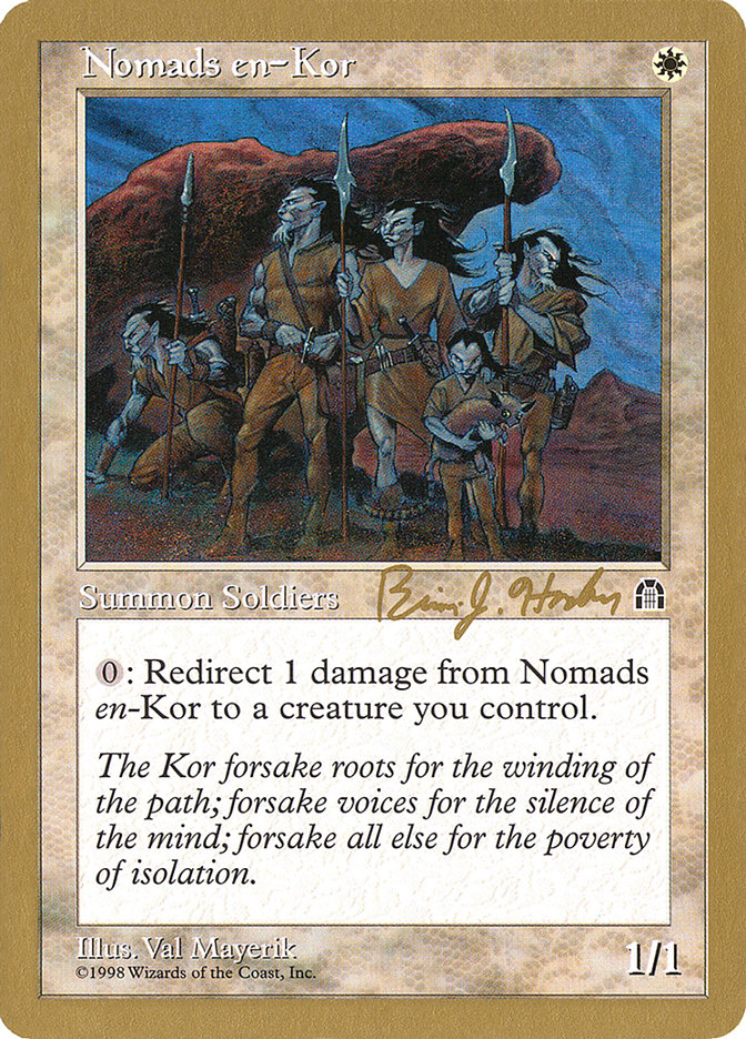 Nomads en-Kor (Brian Hacker) [World Championship Decks 1998] | Exor Games Truro