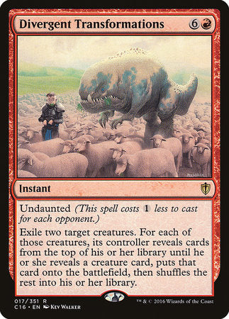 Divergent Transformations [Commander 2016] | Exor Games Truro