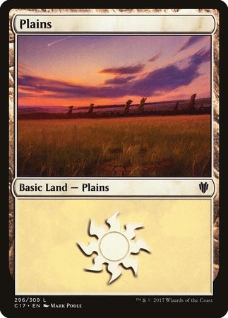 Plains (296) [Commander 2017] | Exor Games Truro