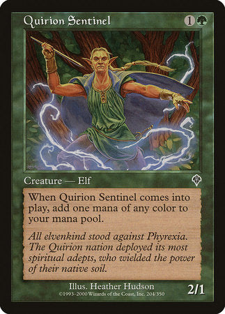 Quirion Sentinel [Invasion] | Exor Games Truro