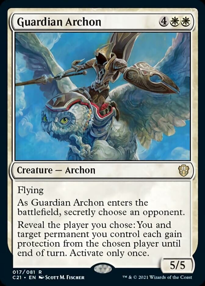 Guardian Archon [Commander 2021] | Exor Games Truro