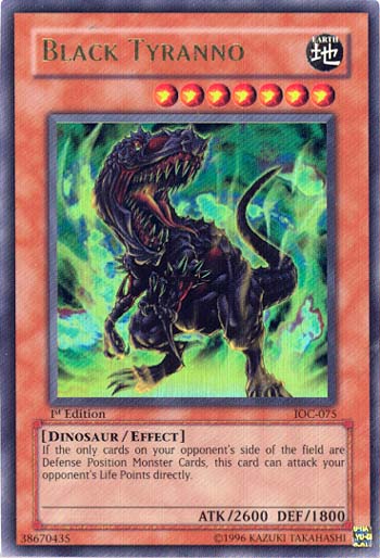 Black Tyranno [IOC-075] Ultra Rare | Exor Games Truro